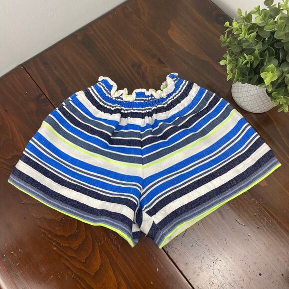 NEW LemLem Handwoven Girls Zenna Paperbag Shorts Small - Picture 1 of 6